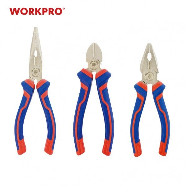 WORKPRO ワークプロ プライヤーセット3本組 WP201008 3本