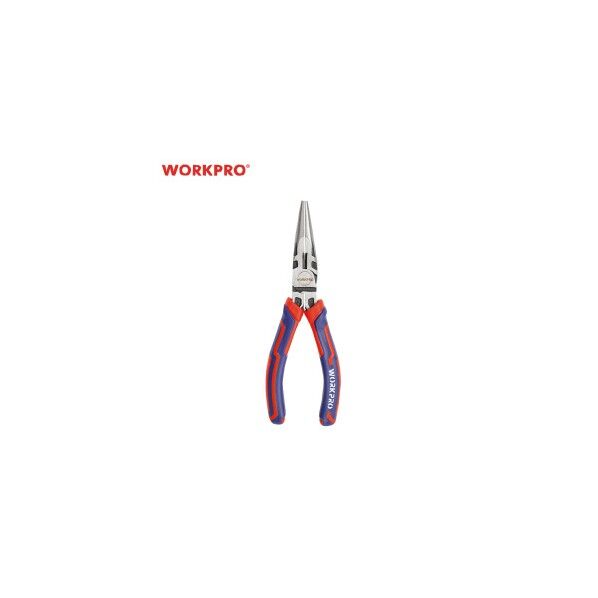 WORKPRO ワークプロ ロングノーズプライヤー 160mm WP231101 1個...