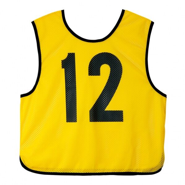 ビブス No.19 129イエロー（11～20） 19 8100 1点