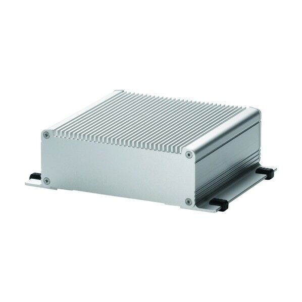 フランジ足付ヒートシンクアルミケース シルバー EXHF19-4-18SS 1点