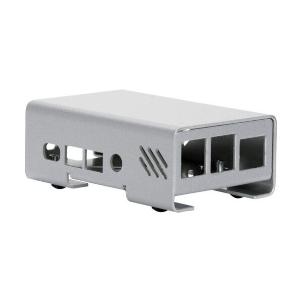 Raspberry Pi 4B用アルミケース(Raspberry Pi 基板 ×1 収納型) RPI-4B-1 1個