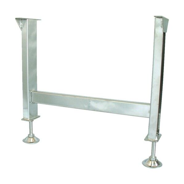 SUS製1GU型立脚台 H550~650 1GU-S48-100WX600H 1点