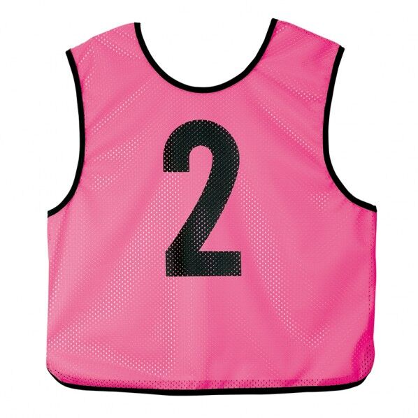 ビブス No.9 060蛍光ピンク（1～10） 9 8100 1点