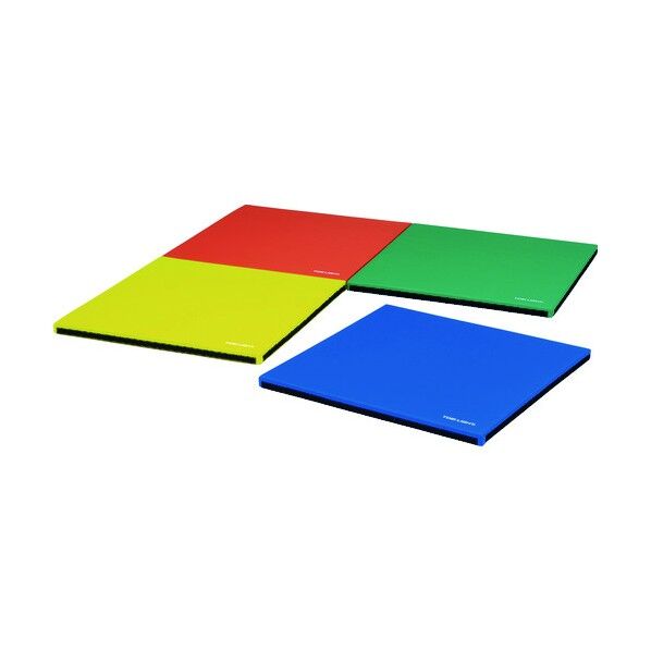 プレイランドマット90×90 青 T2799B 1枚