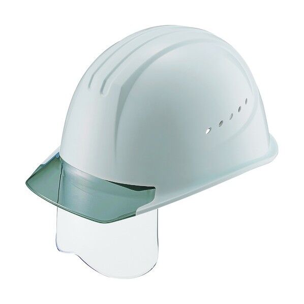 エアライト搭載シールド面付ヘルメット 帽体色 グレー 1610VJ-SH-GR5V2 1点