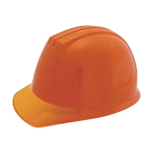 エアライト搭載ヘルメット(高通気タイプ・PC製・透明ひさし型) 141JZVV4O1 1点