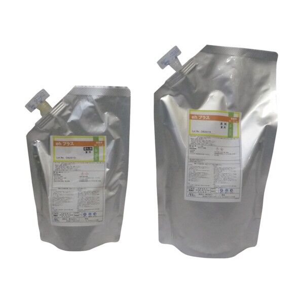 コンクリート用ひび割れ補修剤 ehプラスパック 1kg 夏用 1kg 白色・褐色 BEH994CE 2個