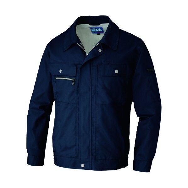 アジトマックス 長袖サマーブルゾン 008ネイビー L 3430 1