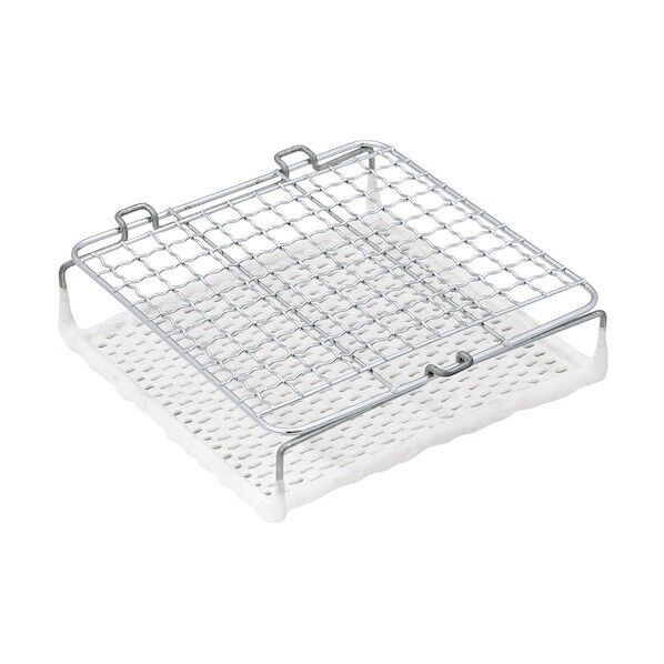 卓上セラミック焼網 白