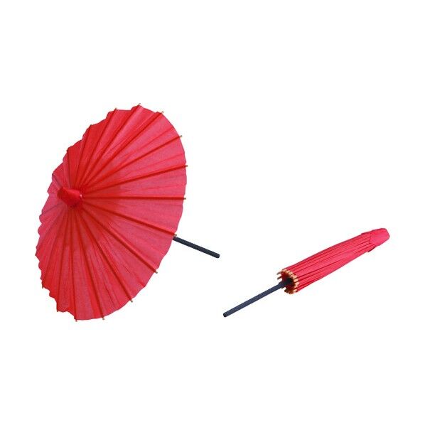 ヤマコー ミニ野立傘 B 中 朱 QND01 100点