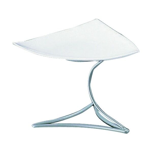 マルテラート ML アイアンシェイププレートスタンド Cod.408.01ホワイト NBY3101 1個