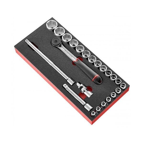 ソケットセット MODM.S161-36 1/2 6P ラチェットレンチ ソケット 23Pc