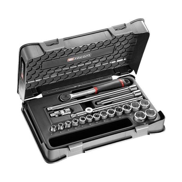 ラチェット+ソケットセット 20Pc J.161-3P6 3/8 パームコントロール