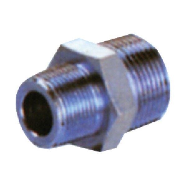 径違い6角ニップル 異径 25A×8A 炭素鋼 6N-PT-25AX8A 1点