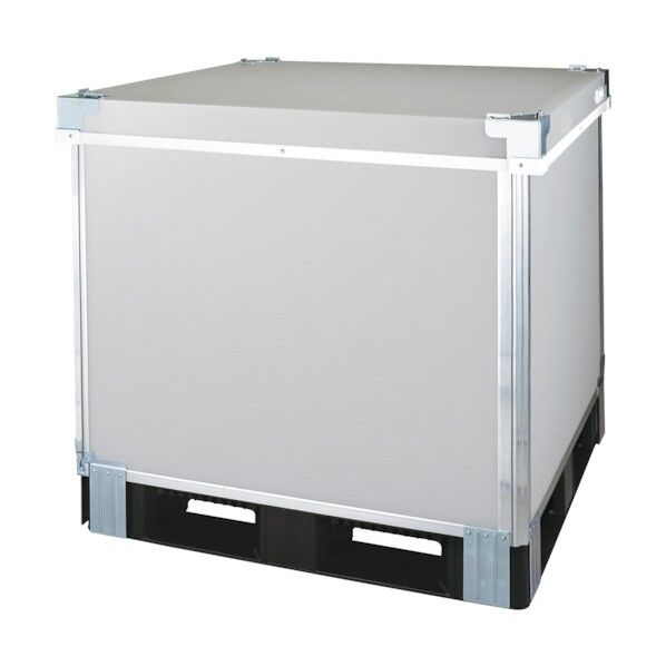 TE-SスペースカーゴL 1100×1100×950 グレー TESRISUSCL1100X1100X950GY 1点