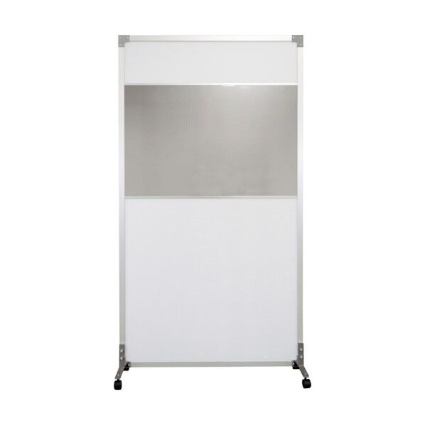 抗菌ウォールFS5-1018Fクリア仕様シルバー/キャスター KOUKINWALLFS51018FCSILVERCAS 1点