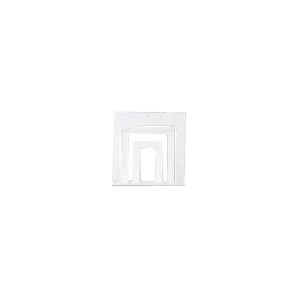 コンテナ用カードホルダー プレート105×105透明 CARD 105105 TM 1点