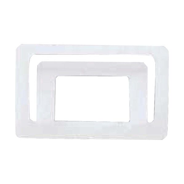 コンテナ用カードホルダー  プレート80×50透明 CARD 8050 TM 1点