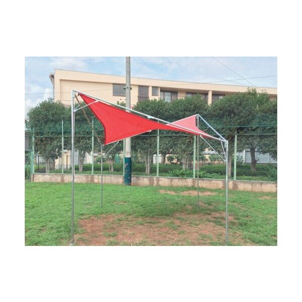 イベント用テント シェードフレームテント 天幕白 3Mx3M SF-33 1点