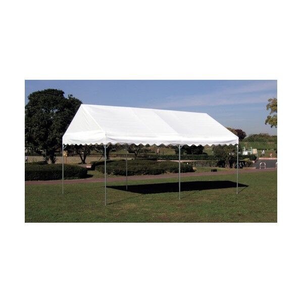 集会用テント ニューパイプテント 白天幕 2間x3間 NP-23 1点