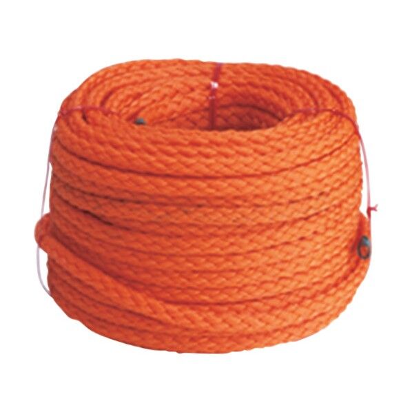 浮環用オレンジロープ(フローティングロープ) 8φ×30M 6300005553 1点