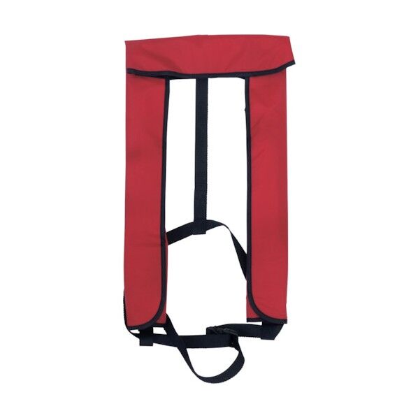 膨脹式救命胴衣(自動膨脹機能付き)レッド NS-7000 6300005535 1点