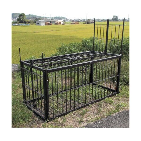 イノシシ捕獲オリ N1.7型-2 黒 6300028714 1台