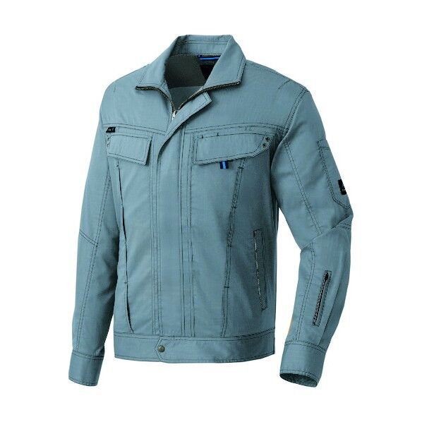 長袖サマーブルゾン（男女兼用） 086アイアンブルー M 30530 1