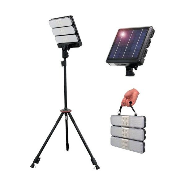 ※法人専用品※グリーンクロス トランスフォーMAN ソーラー&AC充電 45W 三脚付き 分割可 TYH-4000T 6300031476 1台...