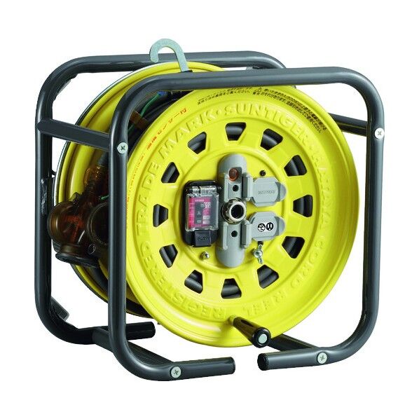 段積みリール 100Vアース付(電工ドラム) DGBM-130K 1個