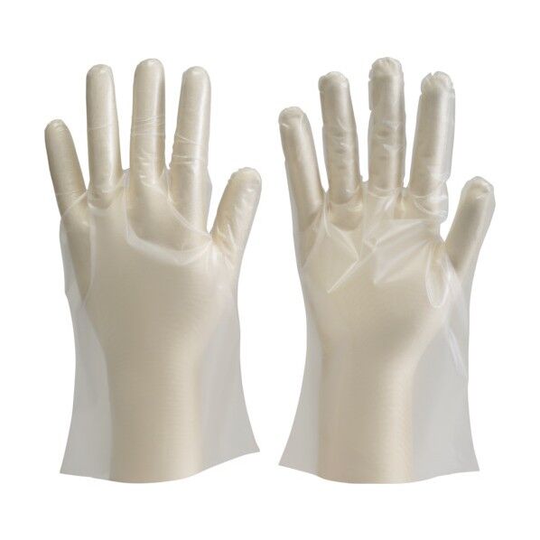 まとめ買い ポリエチレン製使い捨て手袋 Mサイズ (100枚入x10袋)