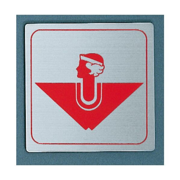 サインプレート 逆三女