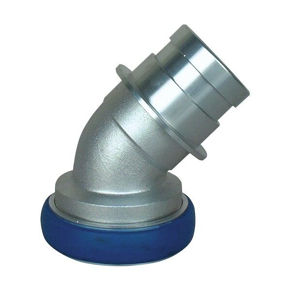 アルミ製 媒介金具 町野女×町野男 45°無反動エルボ 50Ax45° 11ML5050A 1個