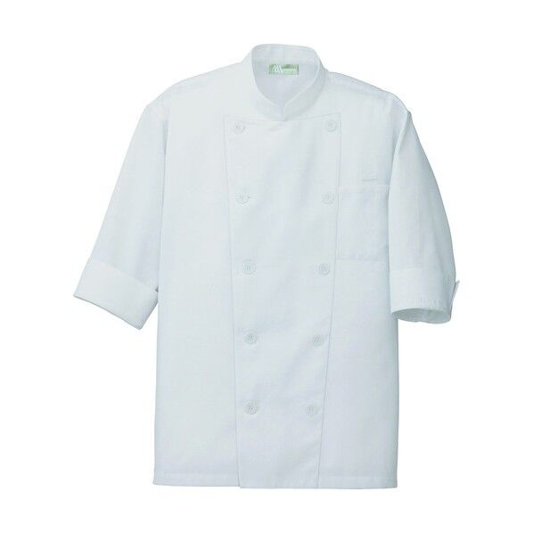 コックシャツ(男女兼用)AZ861221-001ホワイト4L 001ホワイト 4L 861221 1