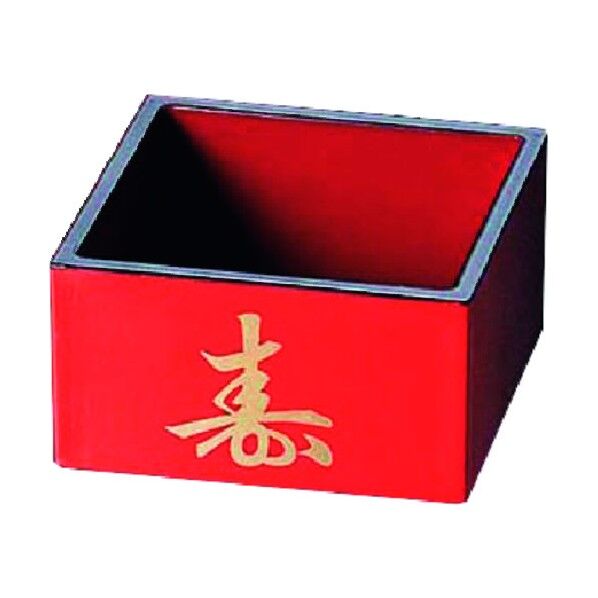 SD一合マス 朱寿天黒(ABS) 81011530 RFKL401 1個