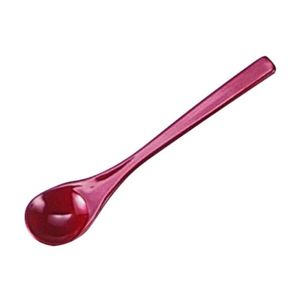 茶碗蒸シスプーン 朱塗 48140800 OTY05 1個