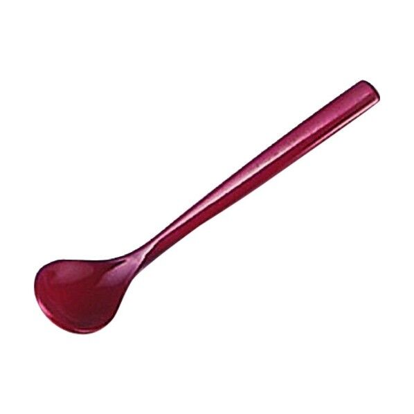 鶴首スプーン 朱 48130310 OTL21 1個