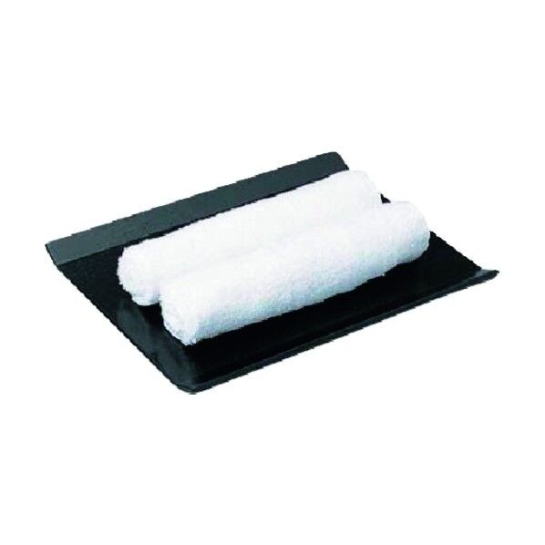 木製多人数用オシボリ受 黒 75001320 RFKL901 1個