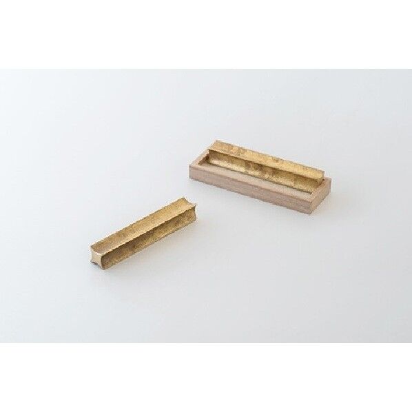 メタリスト カトラリーレスト 『流星 小』2個入 78×12×12mm 鋳肌 FK-F02-03 1個