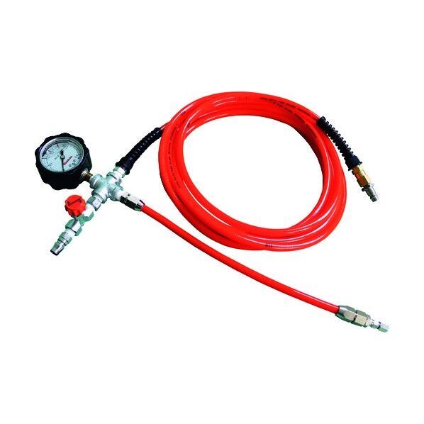 ホーシン 配管内止水用オプション 止水ボール用空気注入ホース 長さ5m(圧力計付) WSNHA5M 1点...