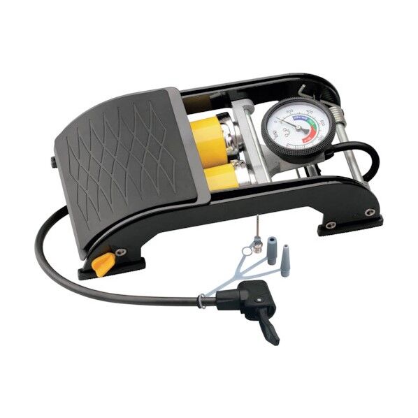 配管内止水用品 止水ボール用フットポンプ(ツインシリンダー) 質量2.4kg