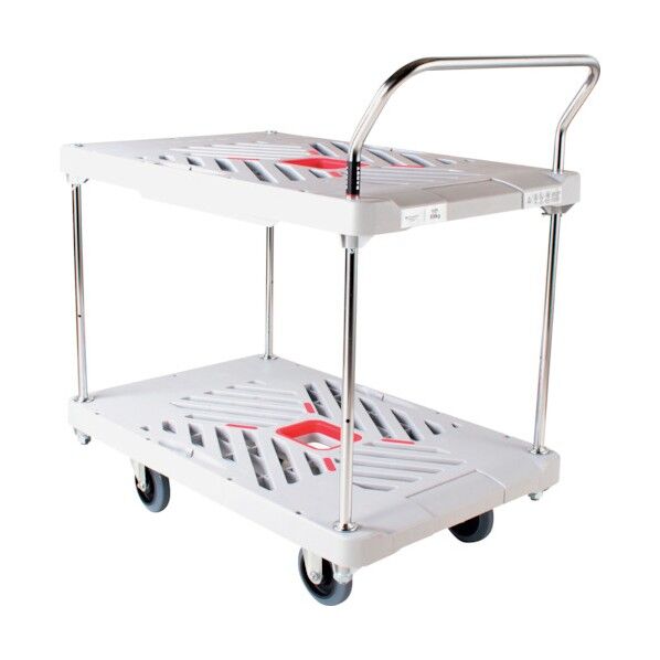 ダンディXシリーズ タイプXA 2段テーブル片ハンドル式 抗ウイルスハンドル仕様 W935×D605