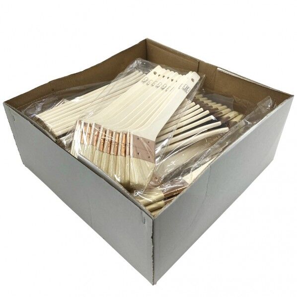 白毛 無印 目地刷毛(筋違) 15号 100本入