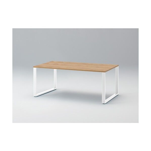 ノットワーク タッチダウンテーブル両面D1100 天板トリニティオークライト･脚ホワイト