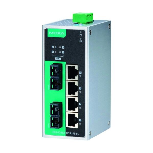 アイ・ビー・エス・ジャパン EDS-P206A-4POE-SS-SC-T 1点