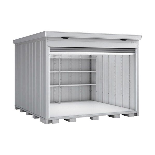 物置 ドマール FF-3030HD 土間 多雪型 高基礎 GM ガンメタリック GKC88H 1台