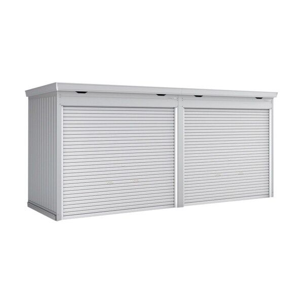 物置 シャッタータイプ連続型 FF-2618HDL 土間 高基礎 GM ガンメタリック GKC75F 1台