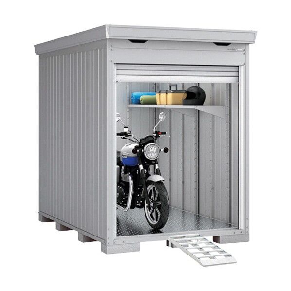 ガレージ バイク保管庫 FM-1826HY 床付 豪雪型 CS