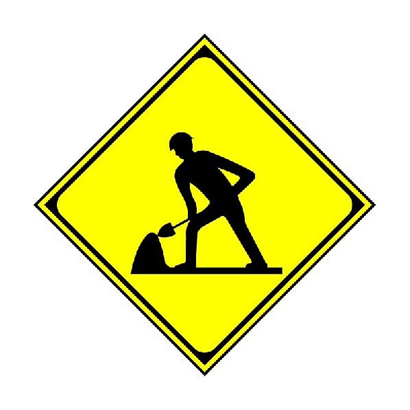 コーンサイン工事中 300mm COS-213 1点