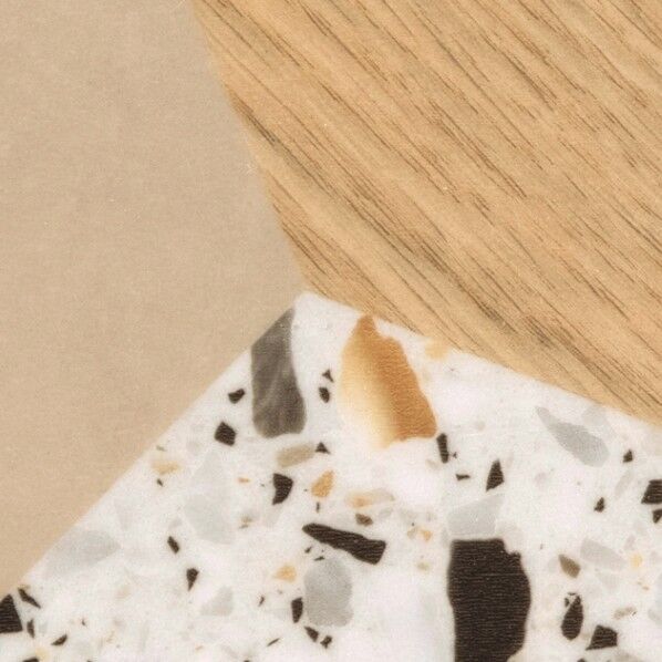 サンゲツ フロアタイル ストーン&アクセント ジオミックス 457.2×457.2×2.5mm IS-2013 4枚